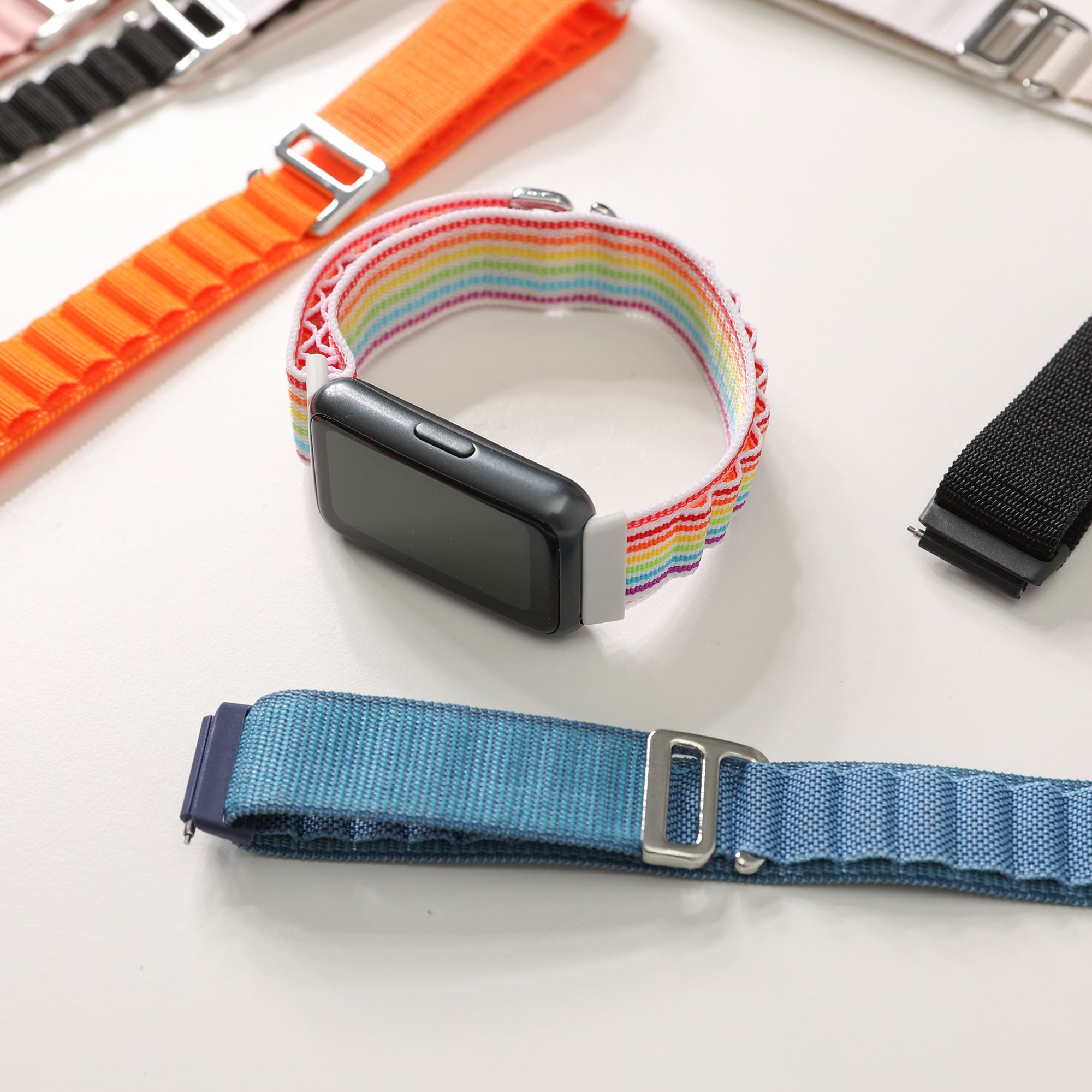 For Huawei Band 7 Replacement Watch Band Nylon Adjustable Wrist Strap For Huawei Band 7 Replacement Watch Band Nylon Adjustable Wrist Strap